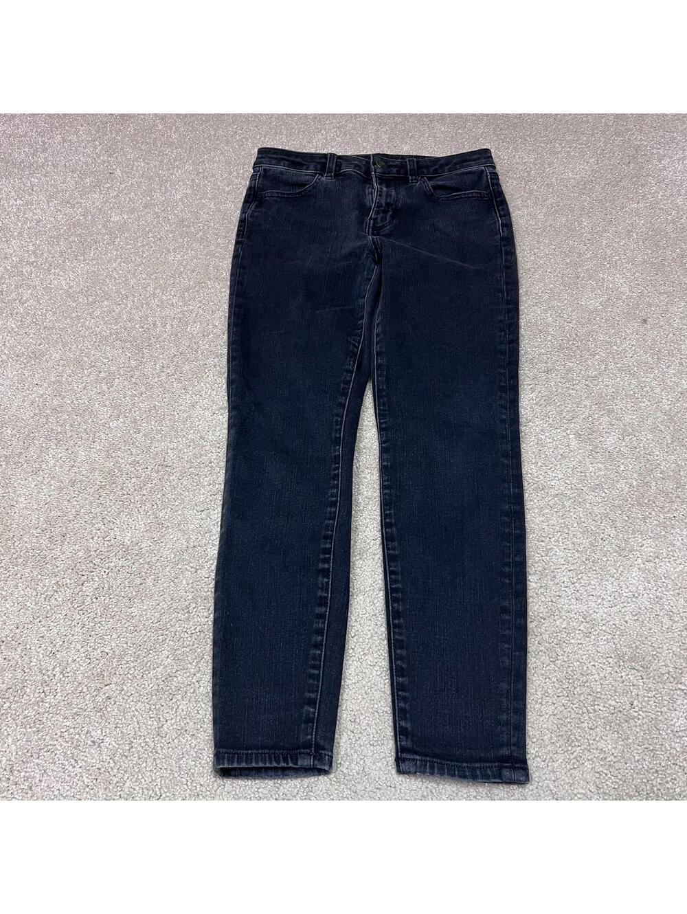 American Eagle Outfitters High Rise Jegging Jeans Black Pockets Women’s 4 Short